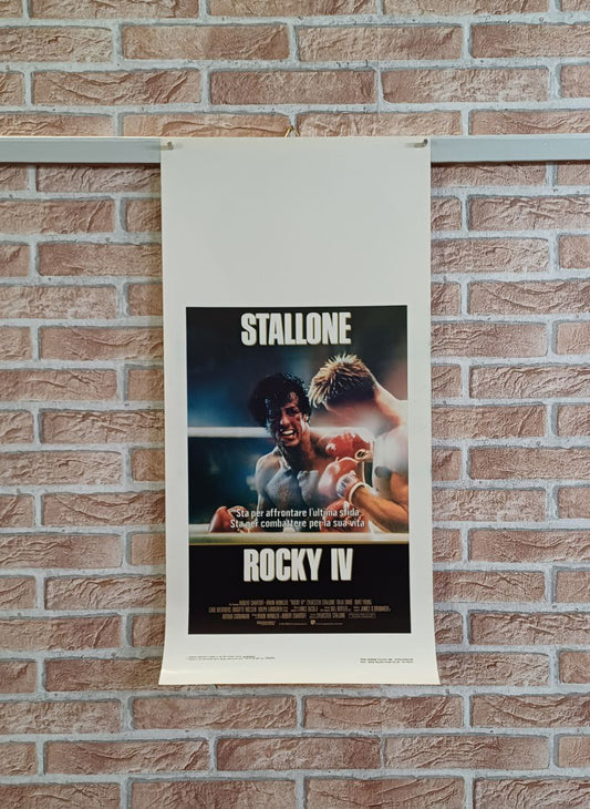 Locandina originale di cinema - Rocky IV