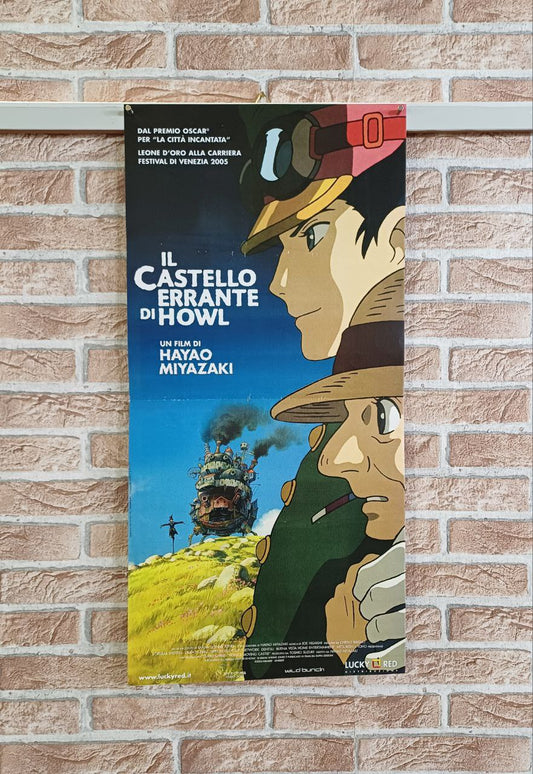 Locandina originale di cinema - Il castello errante di Howl - Miyazaki