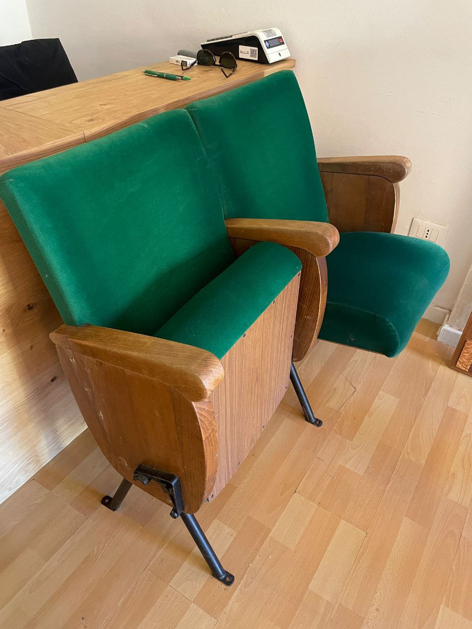 Poltrone cinema originali anni 70