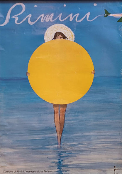 Manifesto originale pubblicitario - Rimini