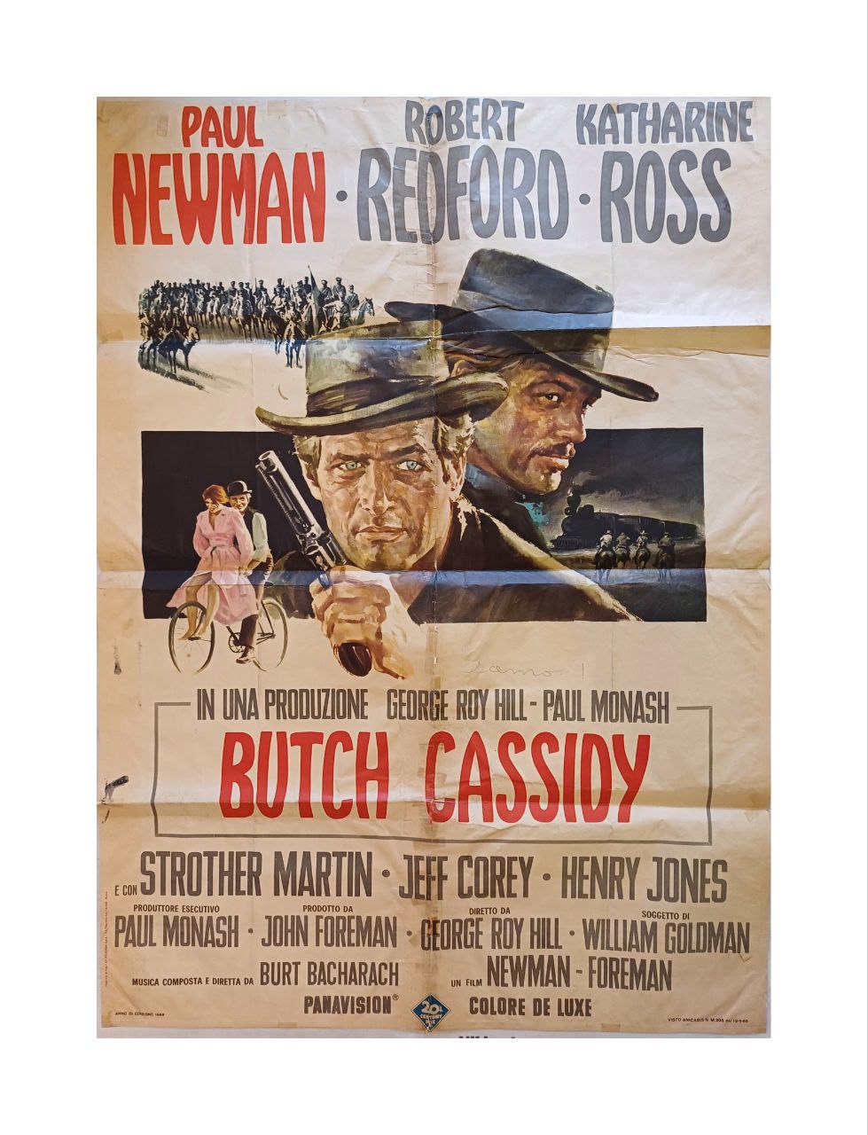 Manifesto originale di cinema - Butch Cassidy