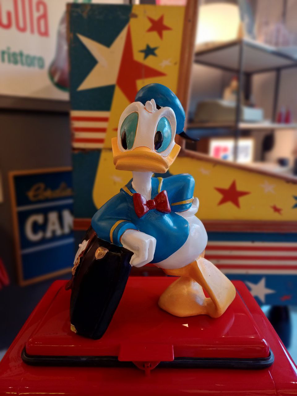 Statua originale marchiata - Walt Disney - Paperino