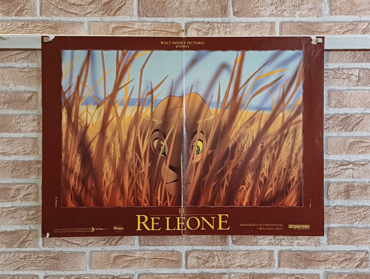 Fotobusta originale di cinema - Re leone