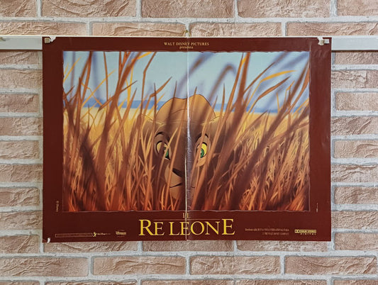 Fotobusta originale di cinema - Re leone
