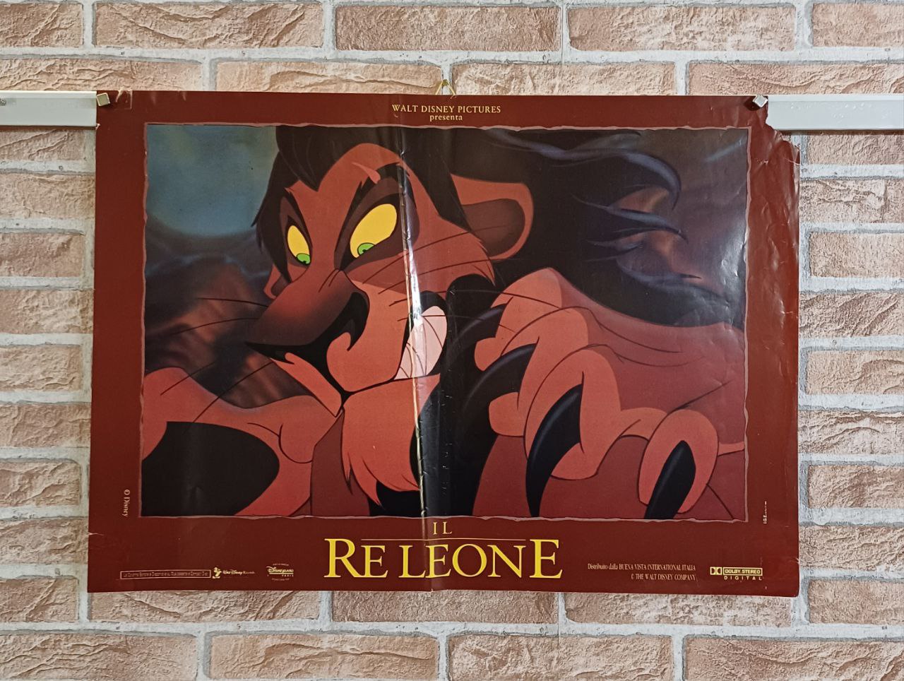 Fotobusta originale di cinema - Re Leone