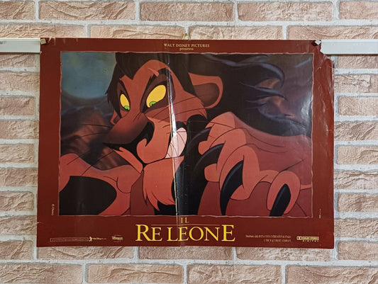 Fotobusta originale di cinema - Re Leone