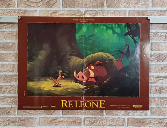 Fotobusta originale di cinema - Re Leone