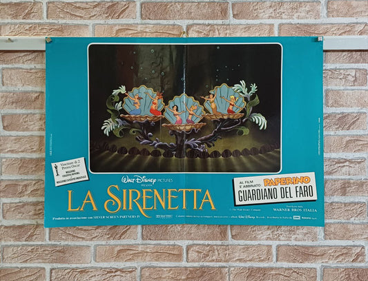 Fotobusta originale di cinema - La Sirenetta