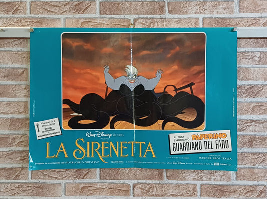 Fotobusta originale di cinema - La Sirenetta