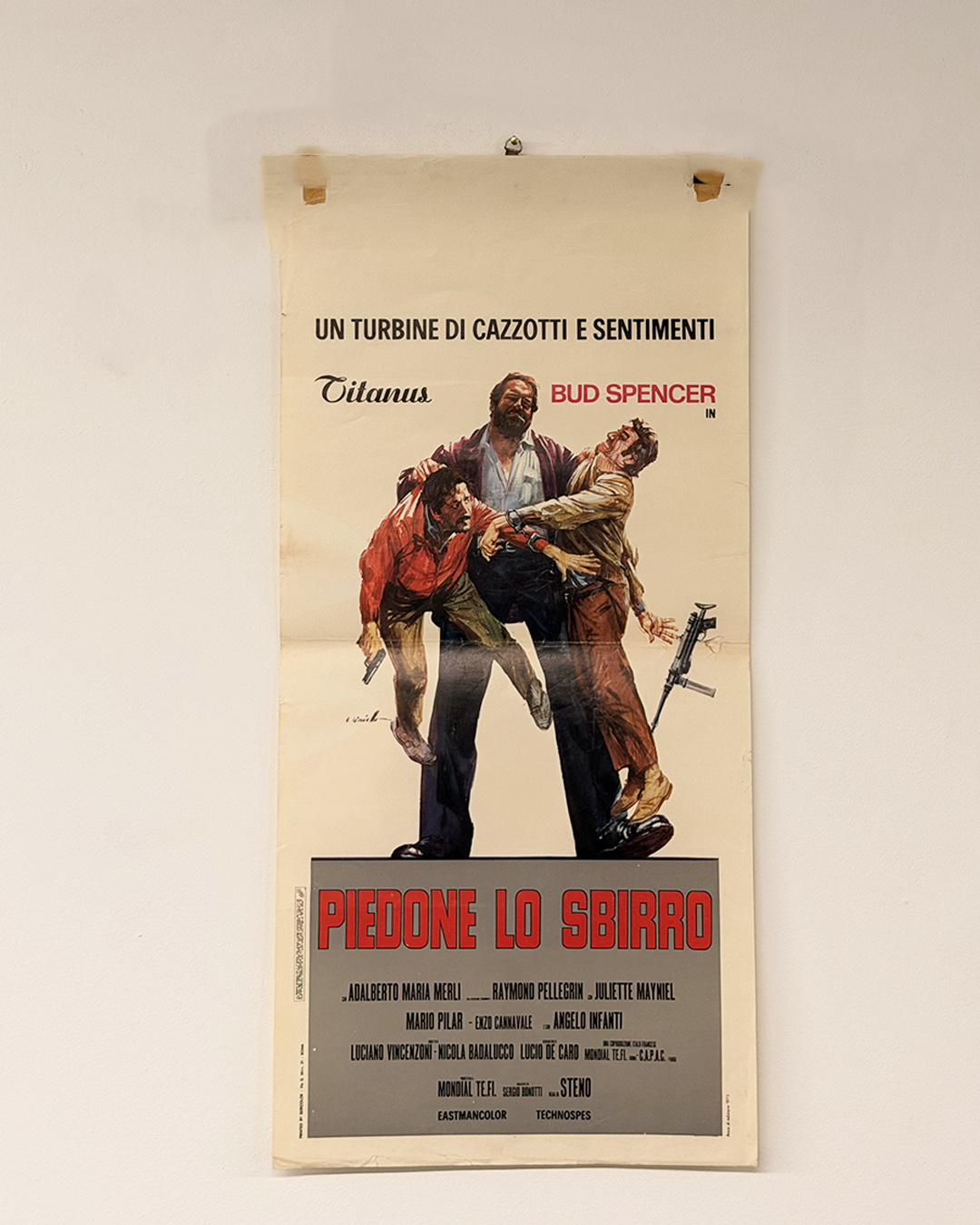 Locandina di cinema - Piedone lo sbirro