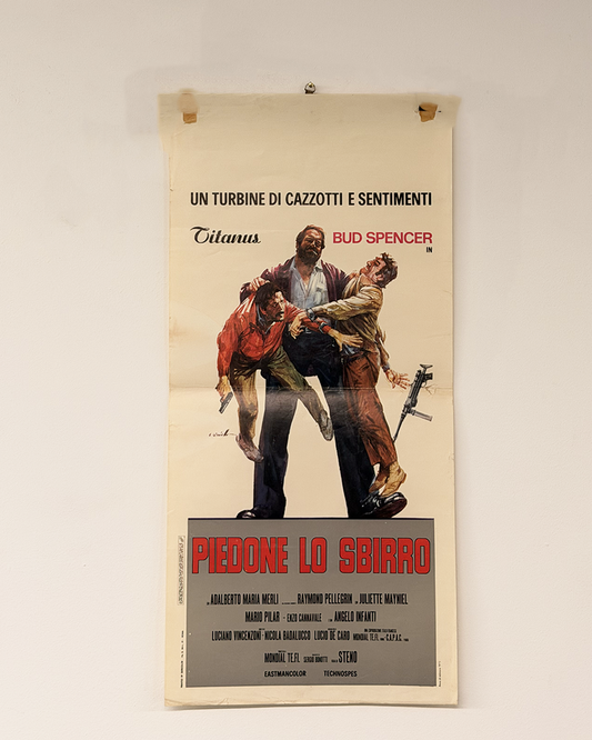 Locandina di cinema - Piedone lo sbirro
