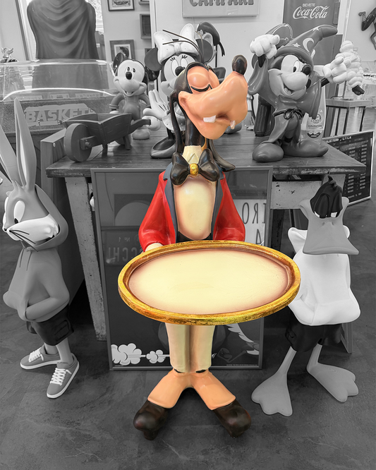 Statua originale Disney - Pippo Maggiordomo