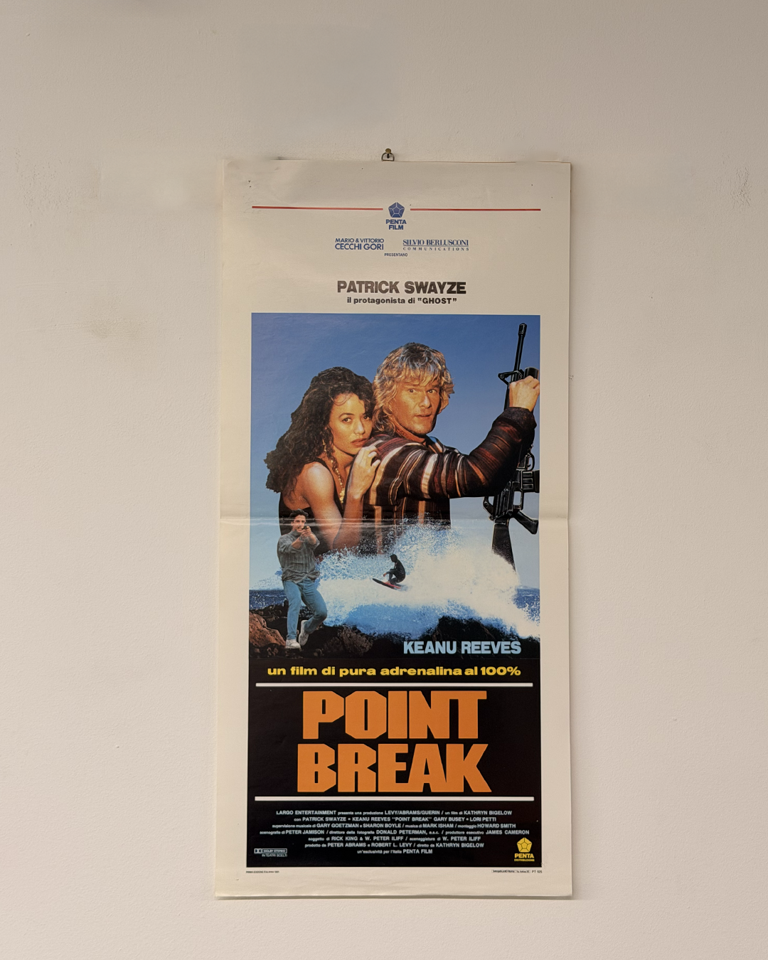 Locandina di cinema - Point Break