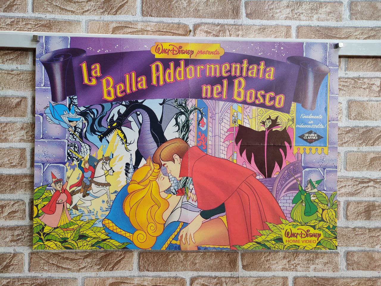 Locandina - Walt Disney - "La bella addormentata nel bosco"