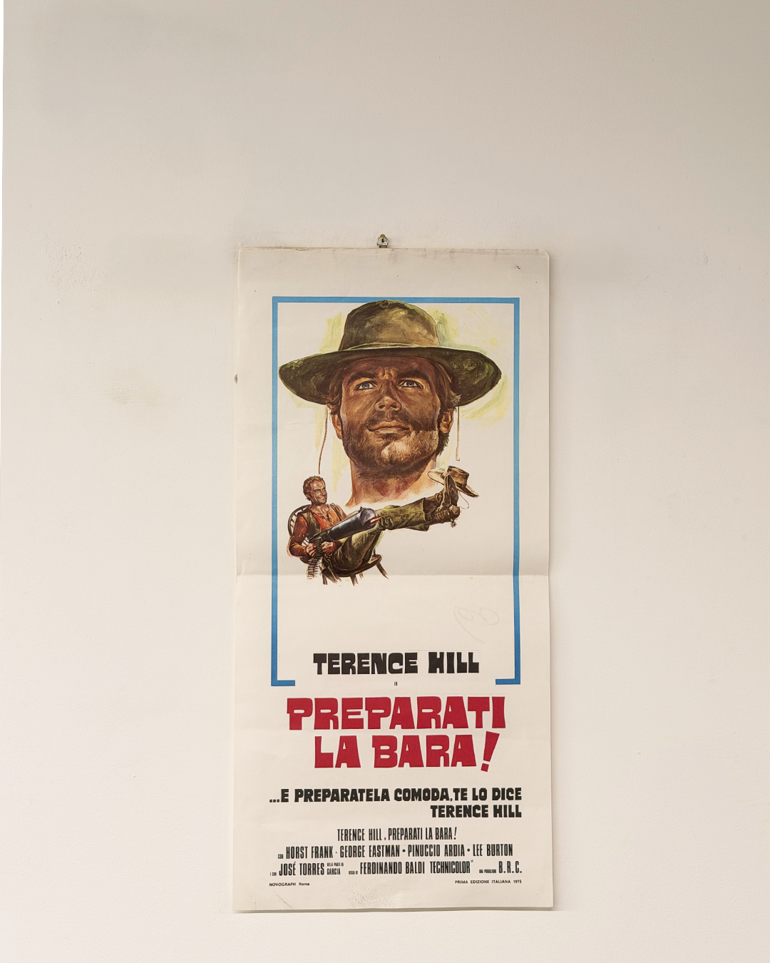 Locandina di cinema - Preparati la bara - Terence Hill