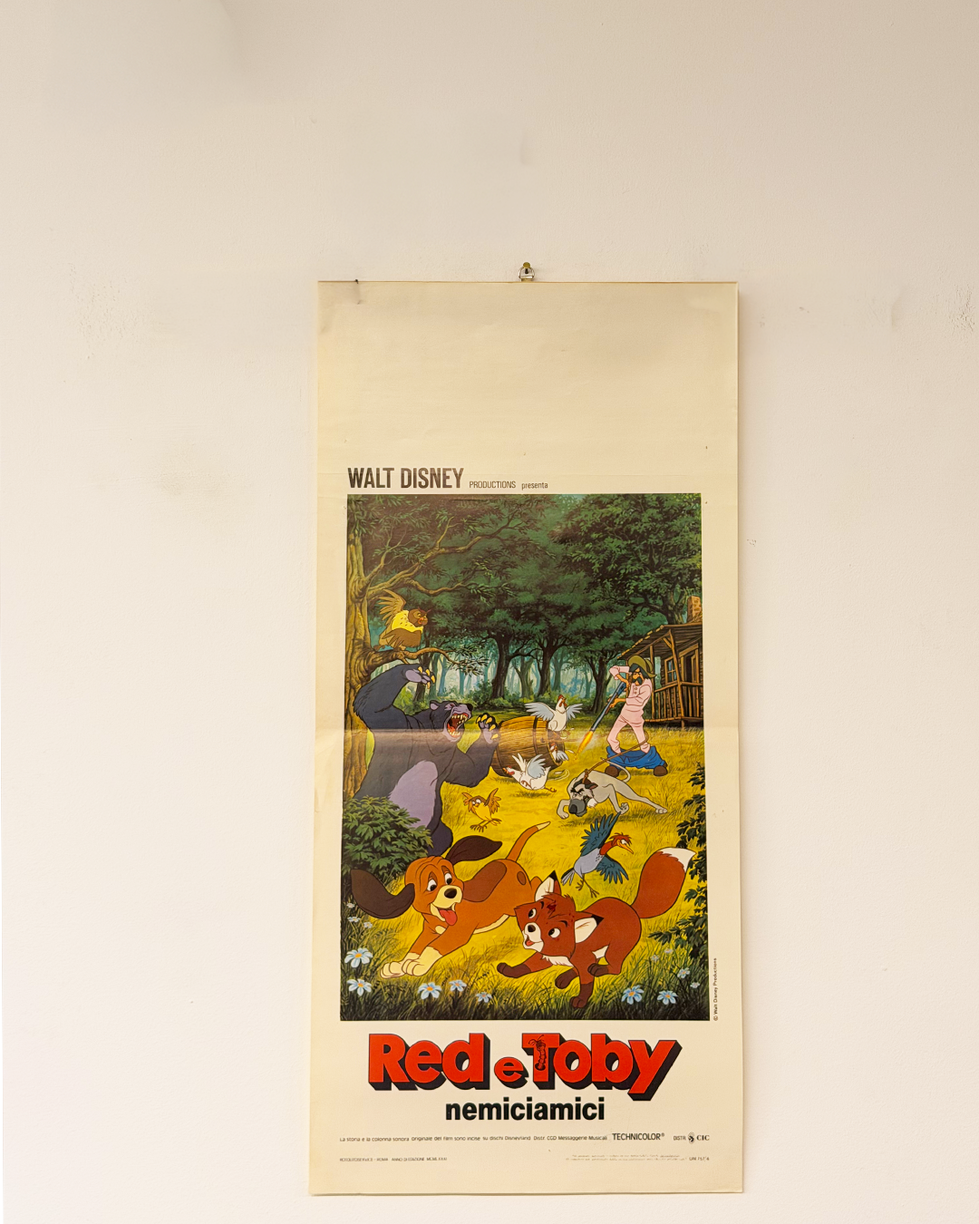 Locandina di cinema - Red e Toby