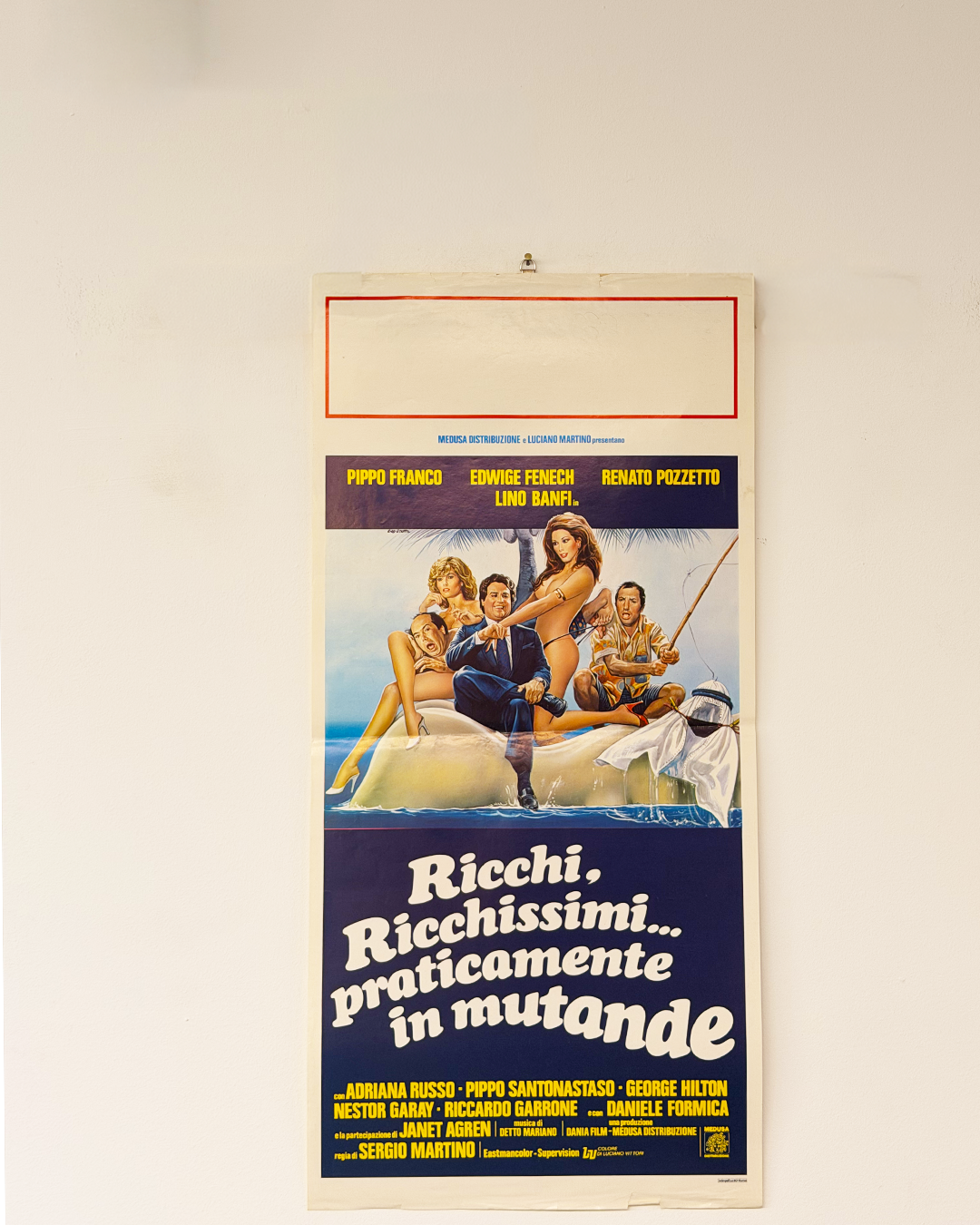 Locandina di cinema - Ricchi, ricchissimi praticamente in mutande