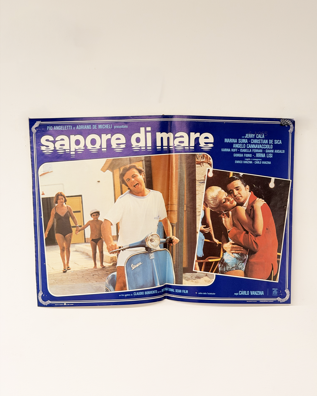 Fotobusta di cinema - Sapore di mare (Vespa)