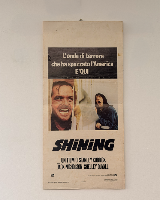Locandina di cinema - Shining - Kubrick