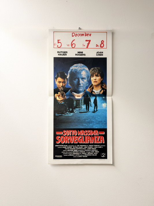 Locandina di cinema - Sotto massima sorveglianza