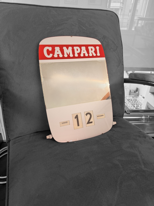 Calendario perpetuo specchiato Campari