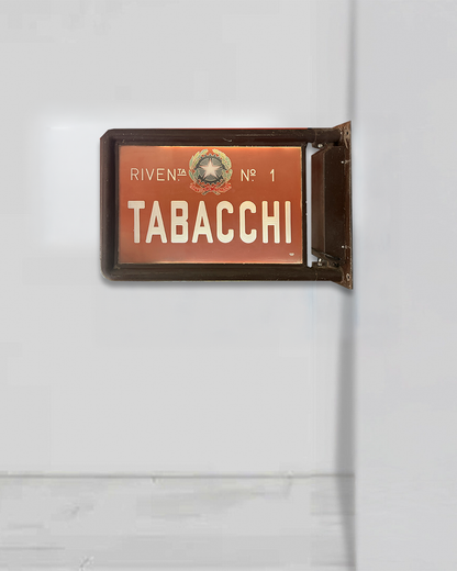 Insegna luminosa bifacciale - Tabacchi
