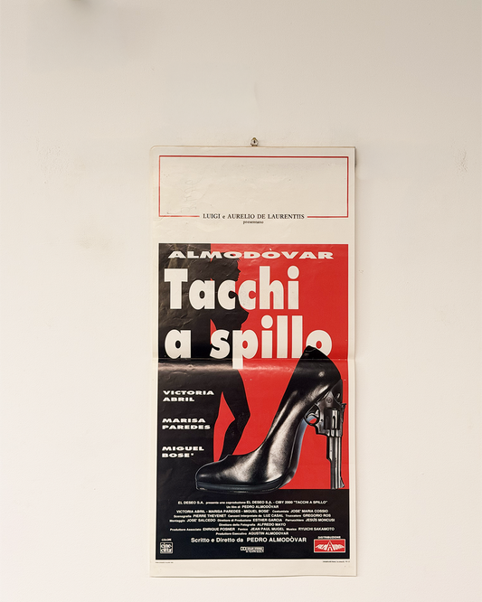 Locandina di cinema - Tacchi a spillo - Almodovar