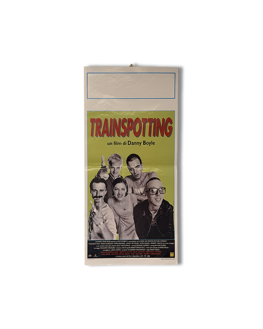 Locandina di cinema . Traspotting
