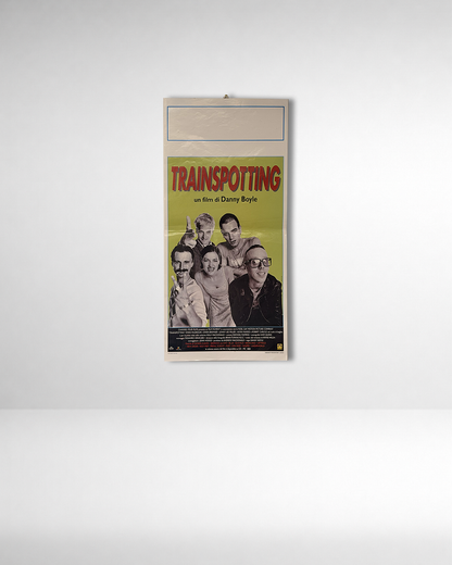 Locandina di cinema . Traspotting