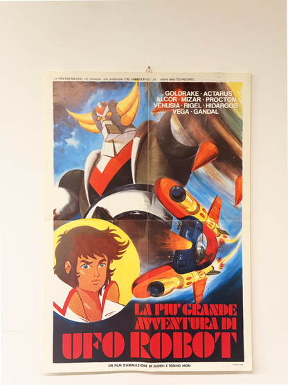 Manifesto di cinema - Goldrake - Ufo Robot