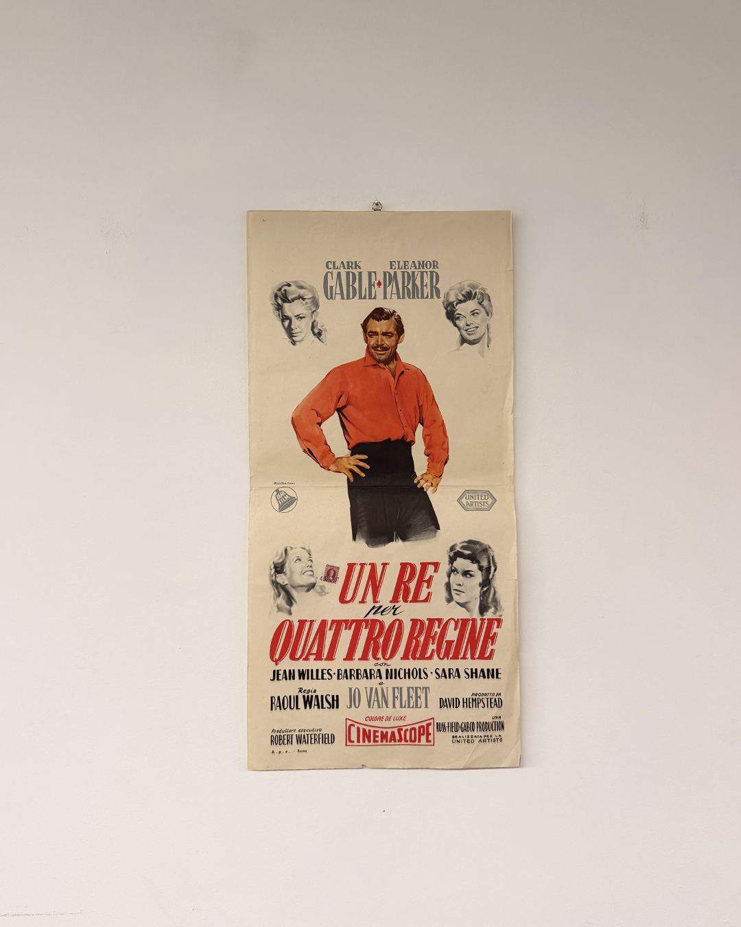 Locandina di cinema - Un re per quattro regine