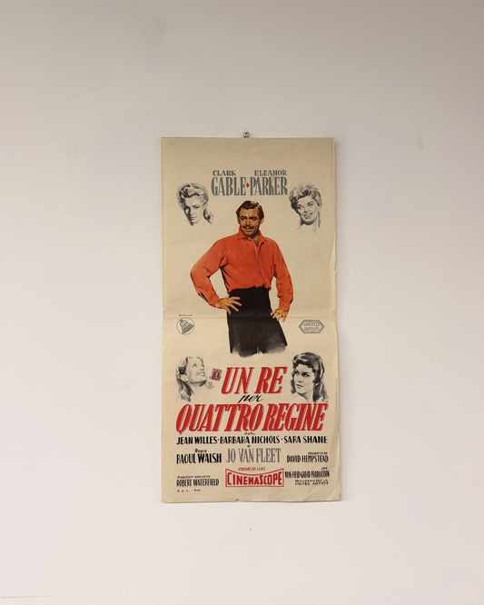 Locandina di cinema - Un re per quattro regine