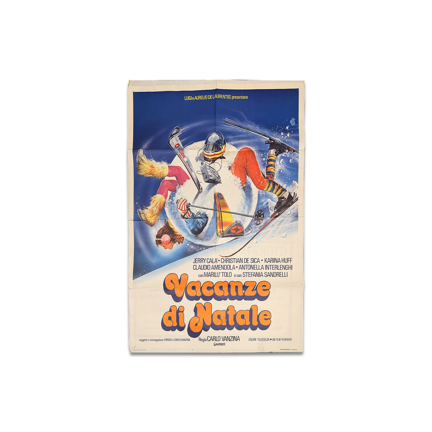 Manifesto originale di cinema - Vacanze di natale
