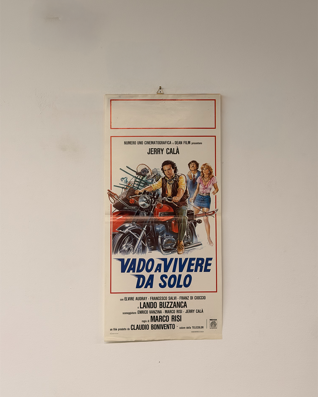 Locandina di cinema - Vado a vivere da solo