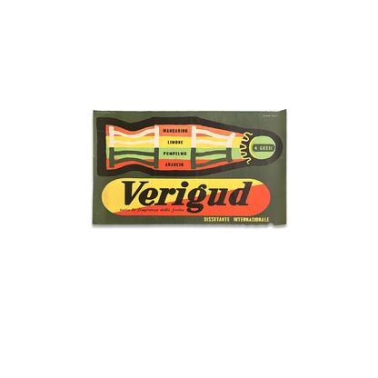 Manifesto pubblicitario originale - Bevande Verigud