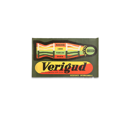 Manifesto pubblicitario originale - Bevande Verigud
