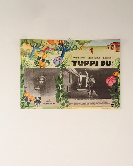 Fotobusta di cinema - Yuppi du - Adriano Celentano