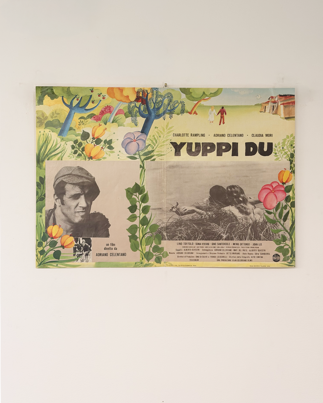 Fotobusta di cinema - Yuppi du - Adriano Celentano