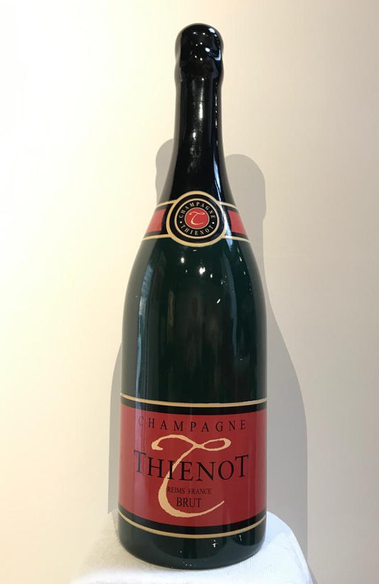 Bottiglione Champagne Thienot in resina Tortona4Arte