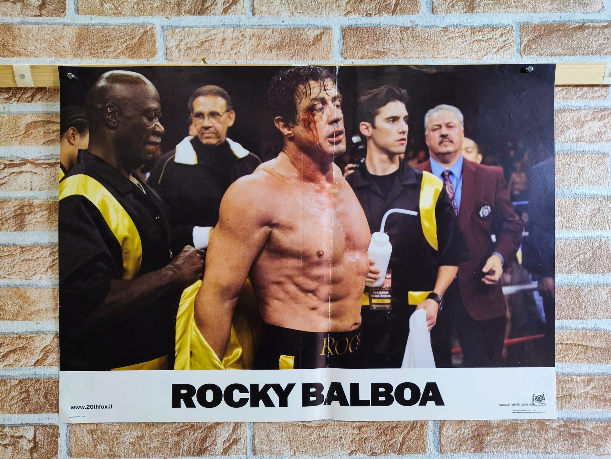 Fotobusta di cinema originale d'epoca - Rocky Balboa Tortona4Arte