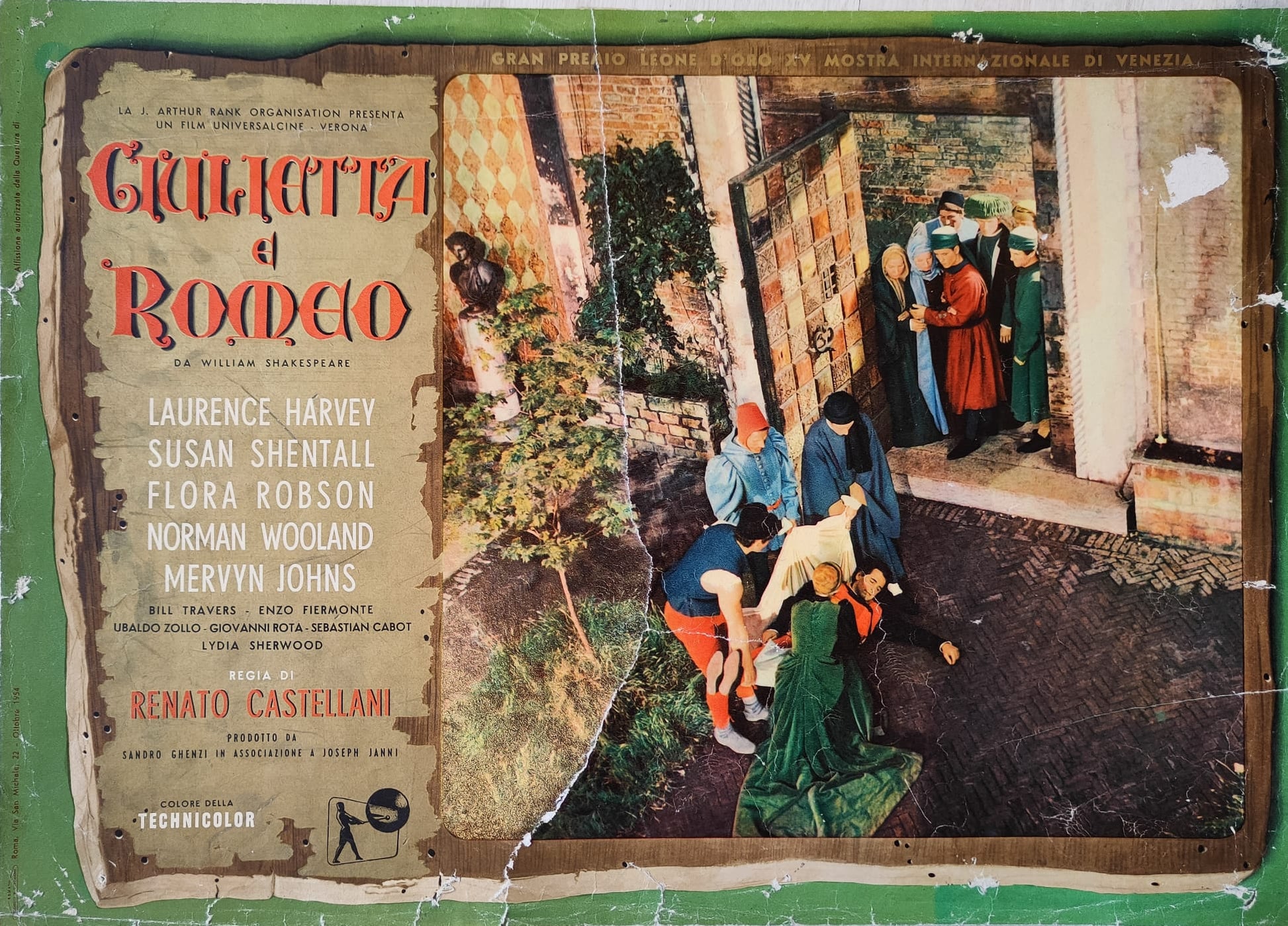 Fotobusta di cinema Giulietta e Romeo Tortona4Arte