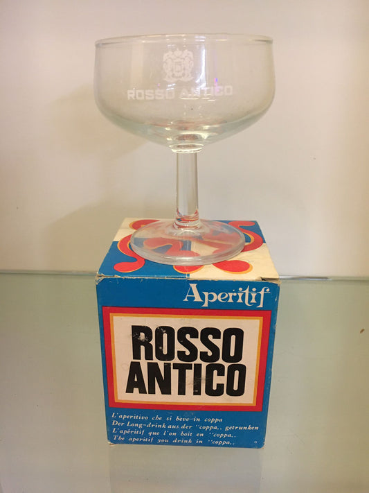 Bicchiere Rosso Antico anni '50/'60 - TUC1703 Tortona4Arte