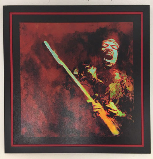 Opera d'arte contemporanea Jimi Hendrix firmata in originale Bill Sienkiewicz Tortona4Arte
