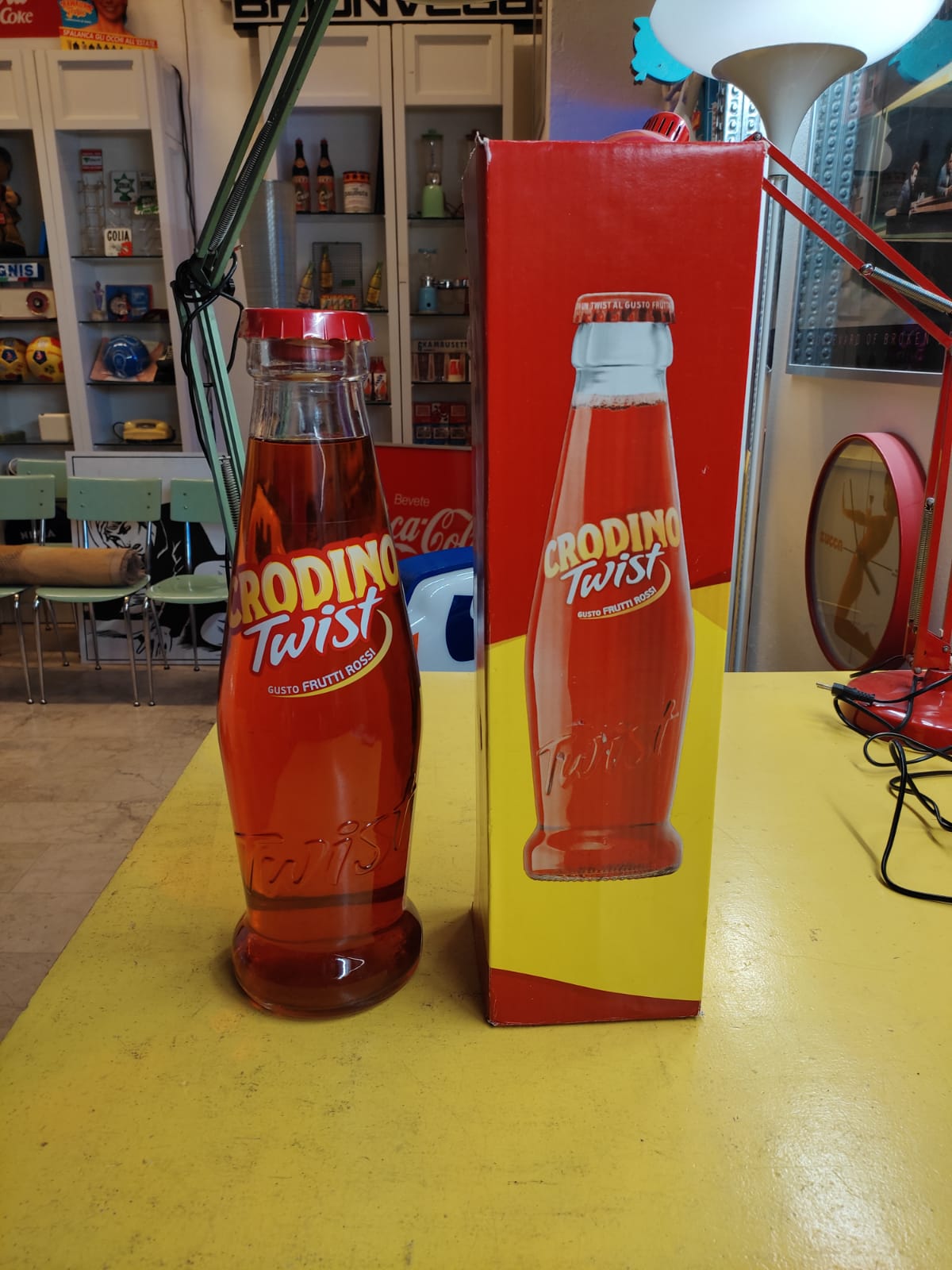 Bottiglia espositiva Crodino frutti rossi 5L - TUC2194 Tortona4Arte