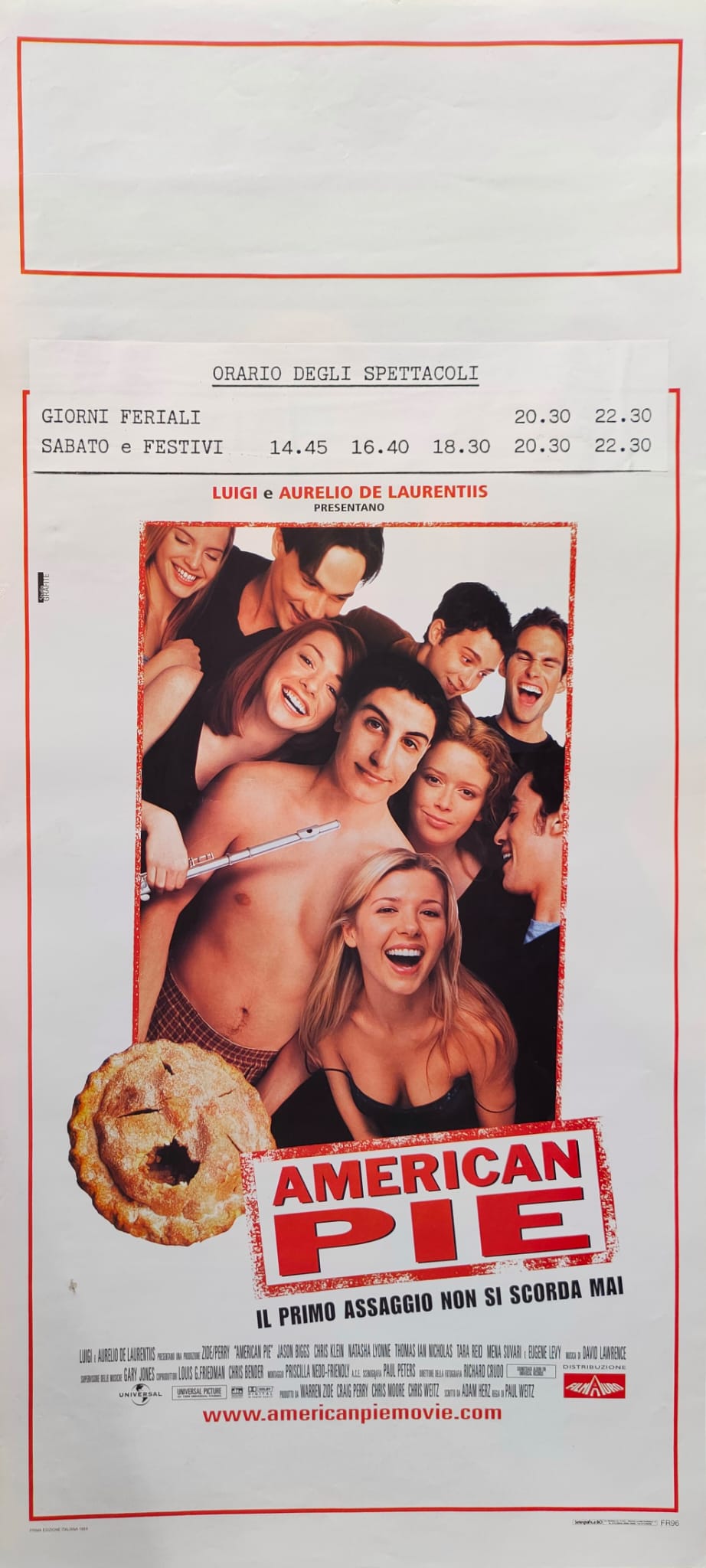 Locandina originale di cinema American Pie 1999 - TUC2331 Tortona4Arte