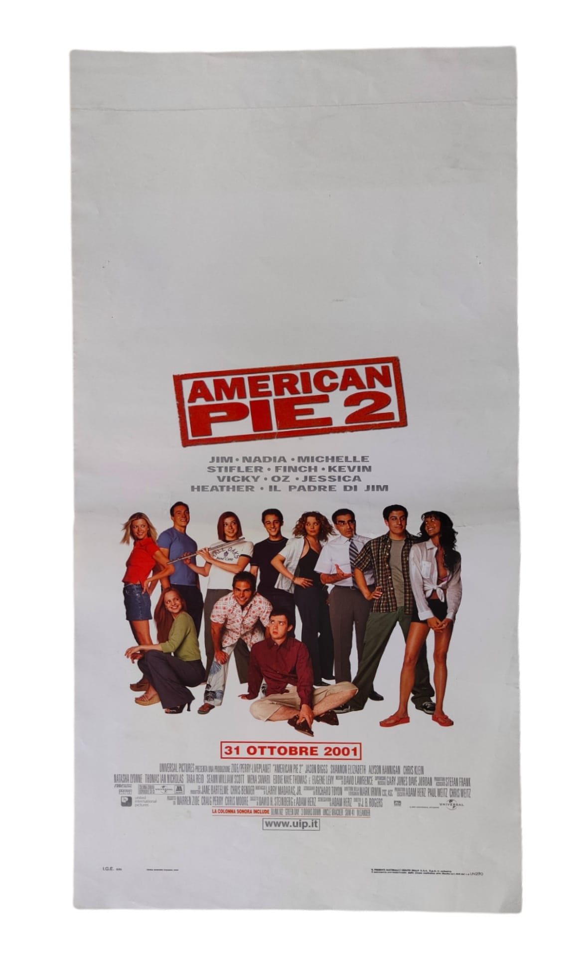 Locandina originale di cinema - American Pie 2