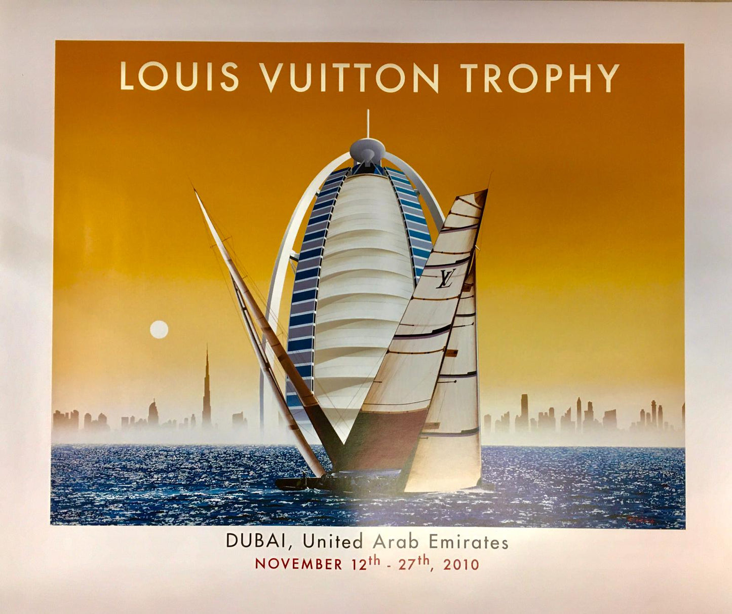 Manifesto Pubblicitario Louis Vuitton Dubai 2010 (Razzia) Tortona4Arte
