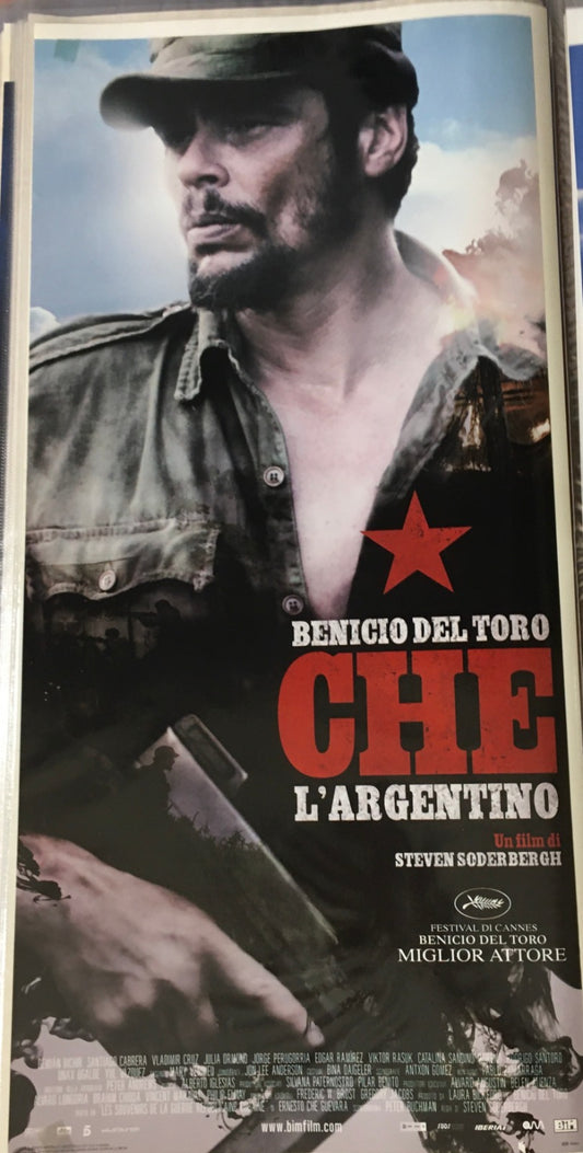 Locandina Di Cinema Originale D'Epoca Che - L'argentino 2008 (Benicio Del Toro) Tortona4Arte