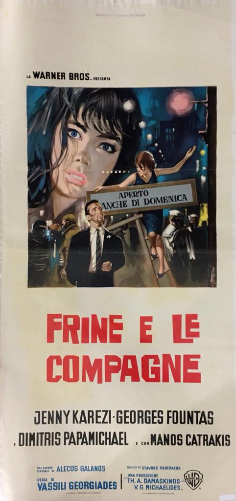 Locandina Di Cinema Originale D'Epoca Frine E Le Compagne 1963 Tortona4Arte