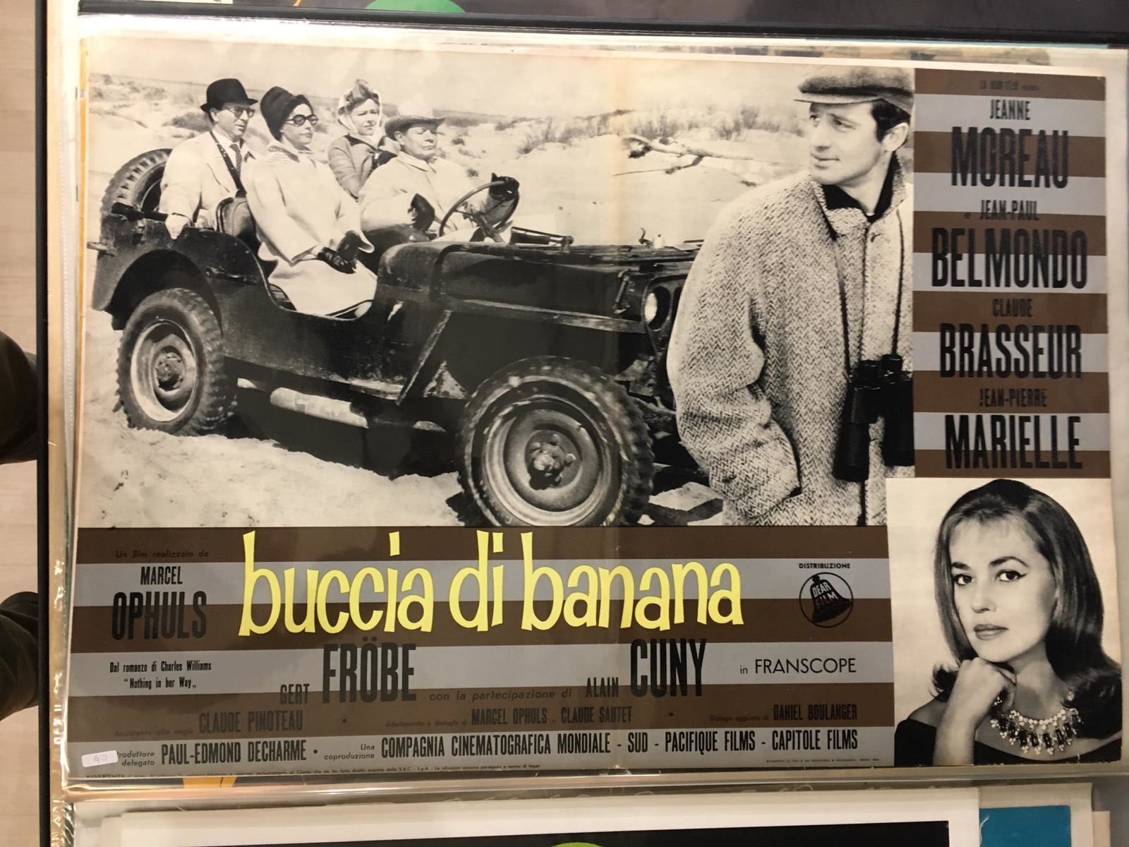 Fotobusta Di Cinema Originale D'Epoca Buccia Di Banana 1963 Tortona4Arte